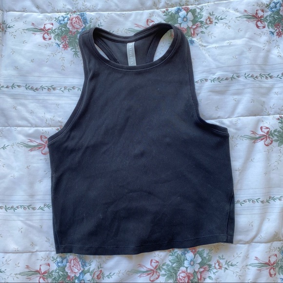 Athleta Tops - Athleta Shanti Rib Crop Tank